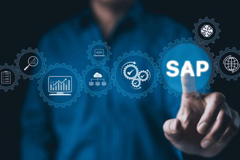 Ilustración que muestra herramientas para prepararse la certificación SAP con IFFE.